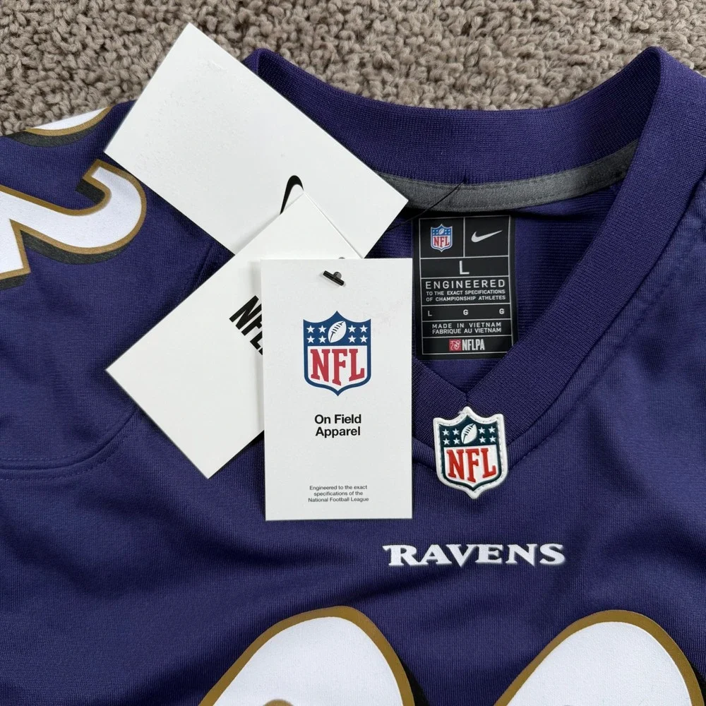 Nike Baltimore Ravens Derrick Henry 22 Youth Jersey Large  it's 14/16 streetwear